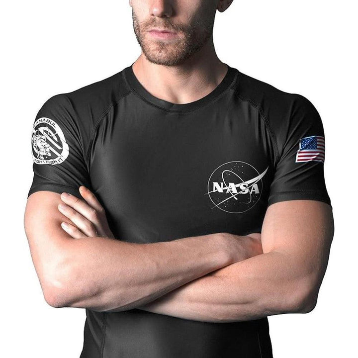Sanabul NASA Short Sleeve BJJ Rash Guard-Sanabul
