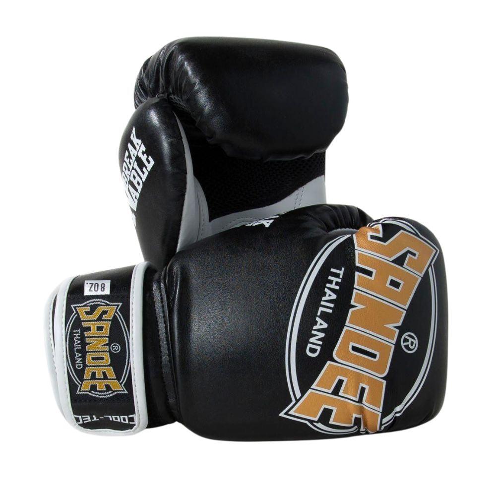 Sandee Kids Cool-Tec Boxing Gloves - Black/Gold