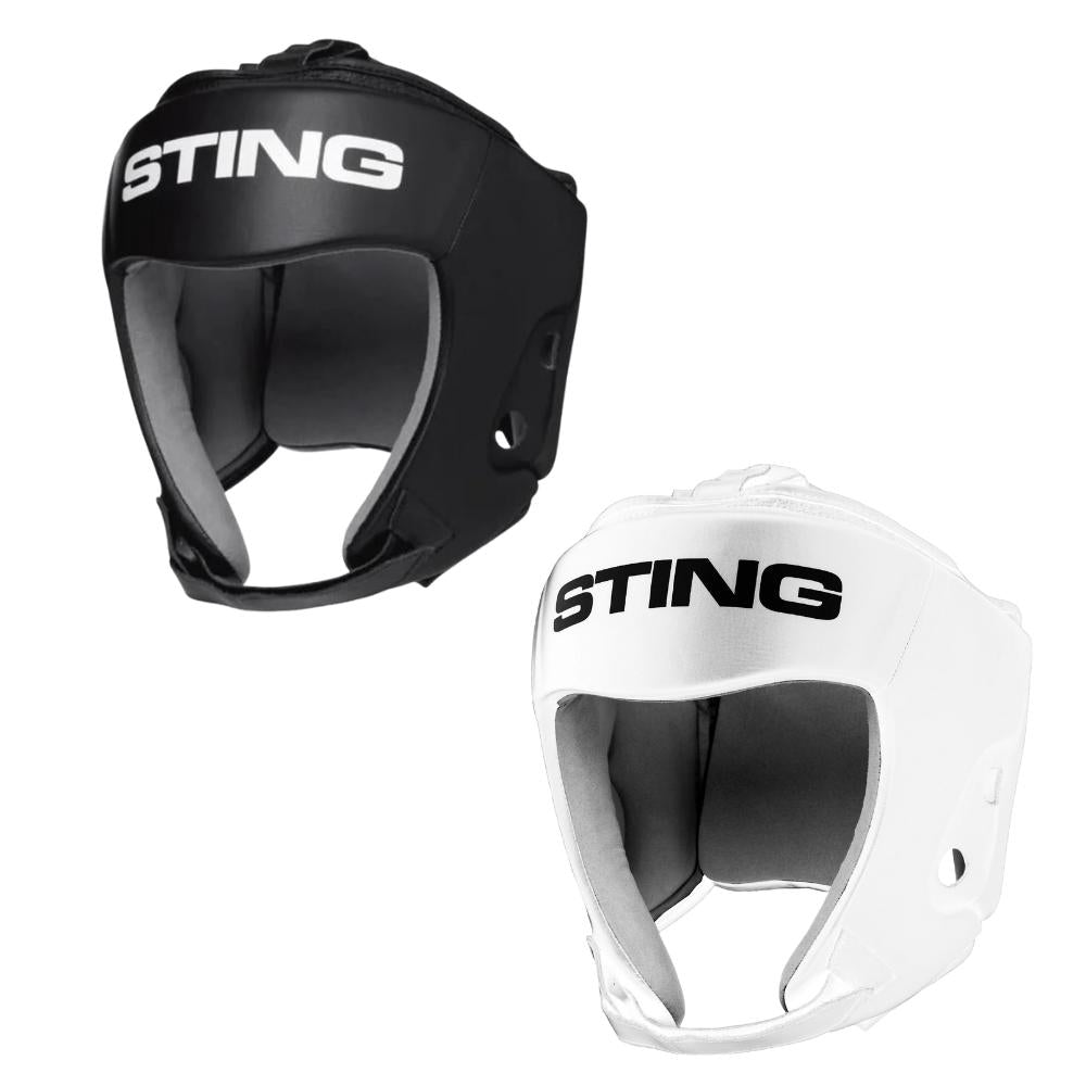 Sting Orion Gel Open Face Head Guard-Sting
