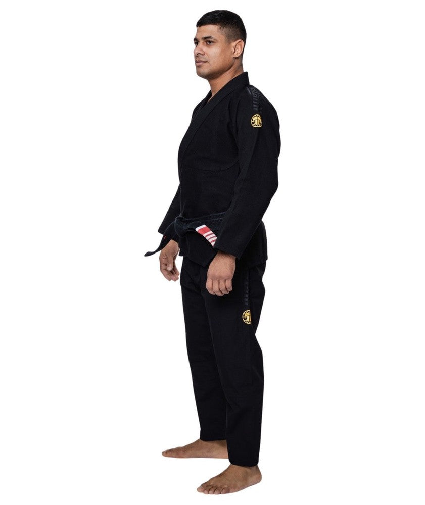 Tatami Estilo Gold Label BJJ Gi - Black-Tatami Fightwear