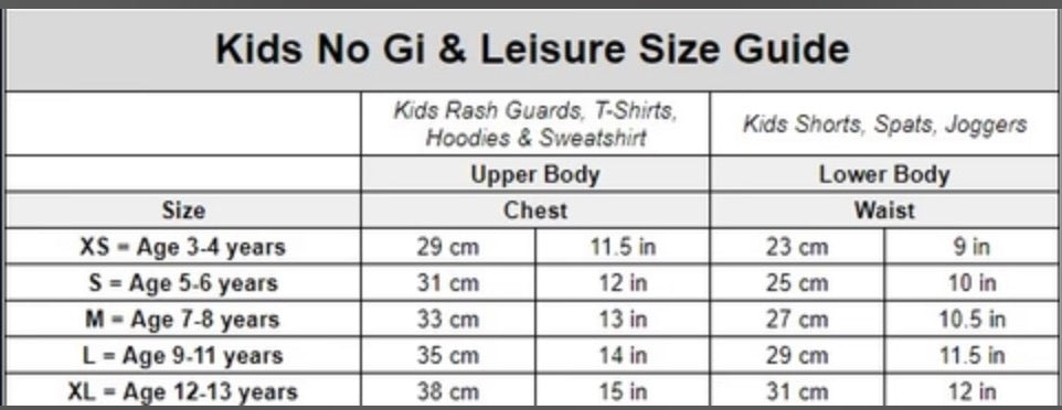 Size Guide Image