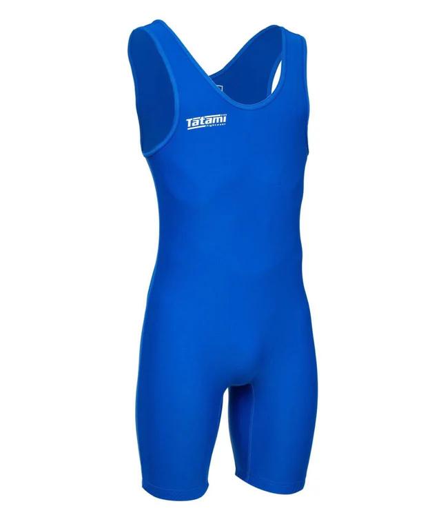 Tatami Wrestling Singlet - Blue - Small-Tatami