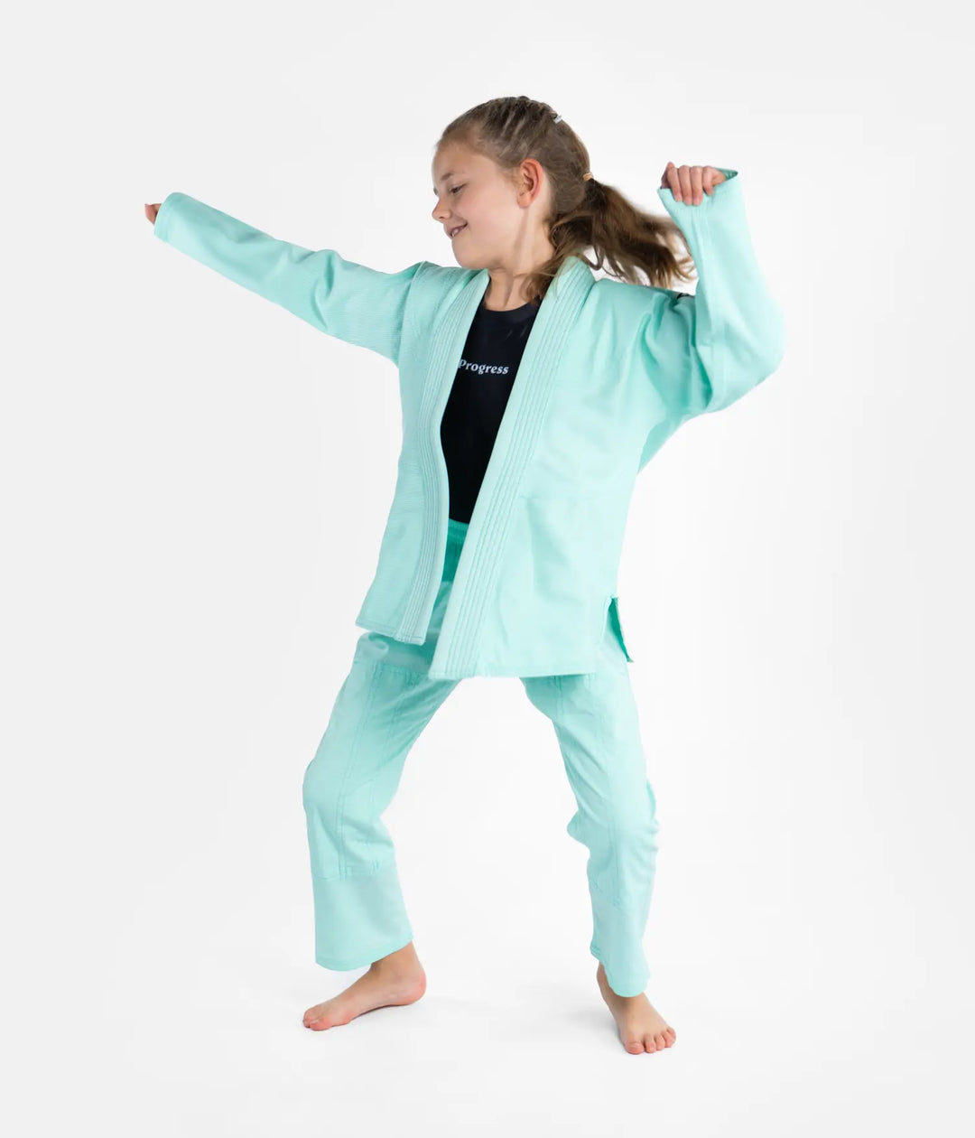 Progress Kids Academy Gi - Teal-Progress BJJ
