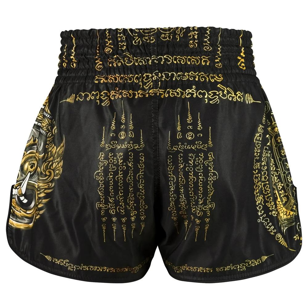 TUFF High-Cut Retro Muaythai Shorts Yaksa Yantra-TUFF Sport
