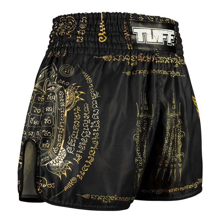 TUFF High-Cut Retro Muaythai Shorts Yaksa Yantra-TUFF Sport
