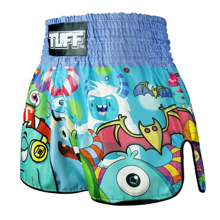 TUFF Kids Muay Thai Shorts Party Monster-TUFF Sport
