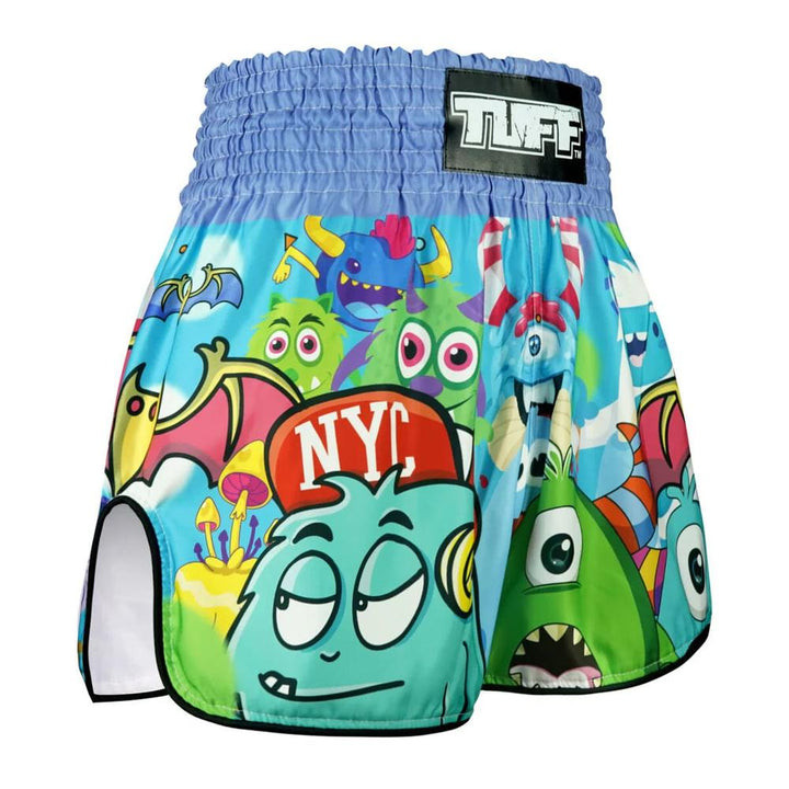 TUFF Kids Muay Thai Shorts Party Monster-TUFF Sport