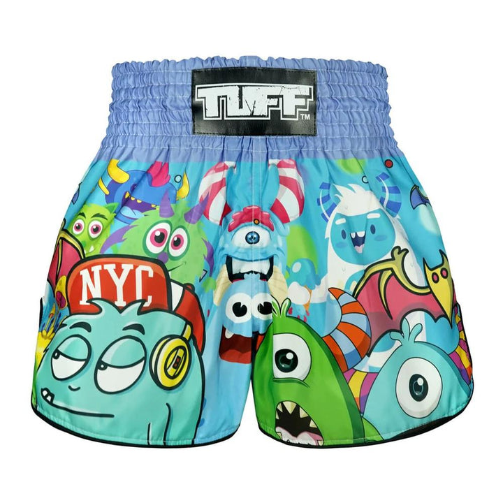 TUFF Kids Muay Thai Shorts Party Monster-TUFF Sport