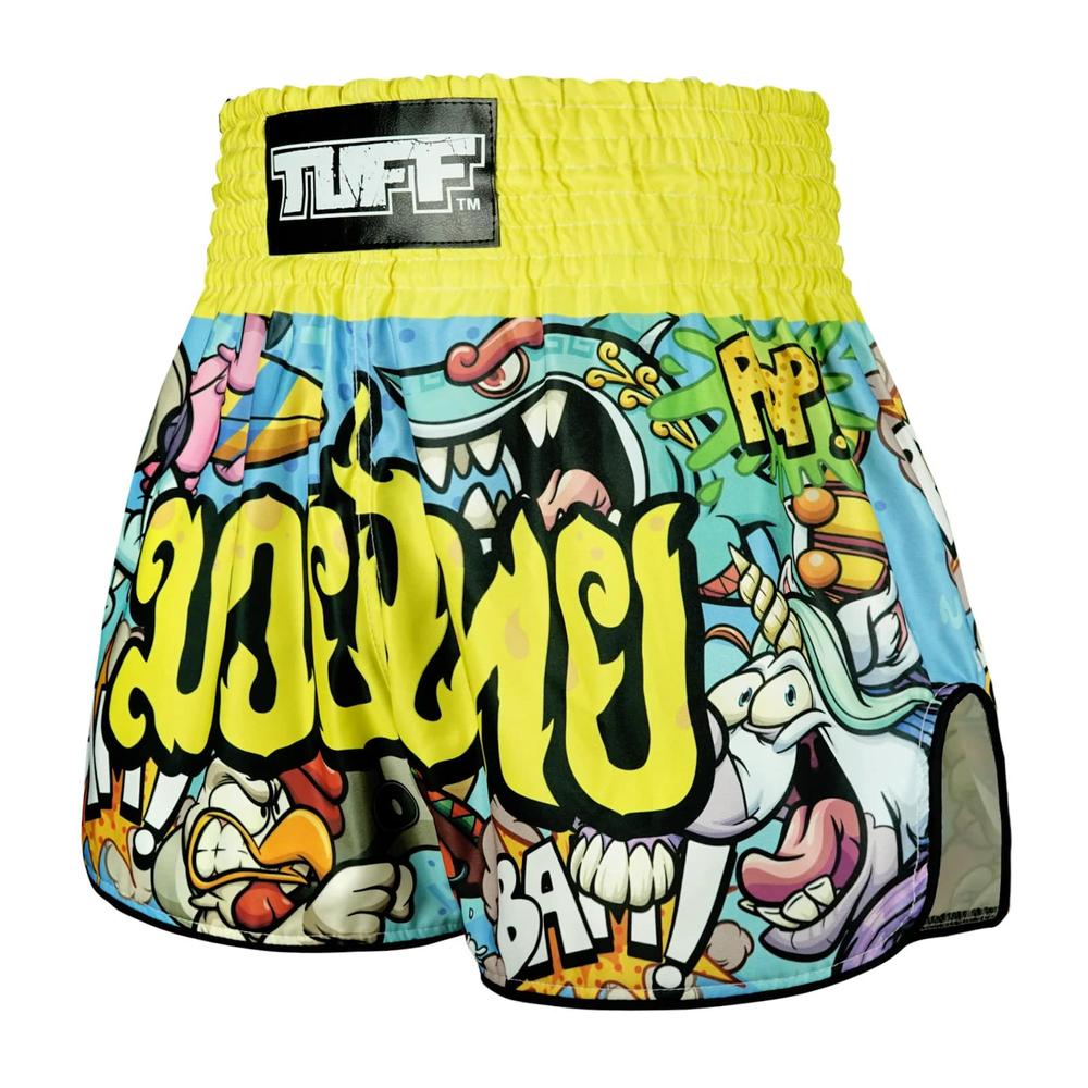 TUFF Kids Muay Thai Shorts Ready To Rumble-TUFF Sport