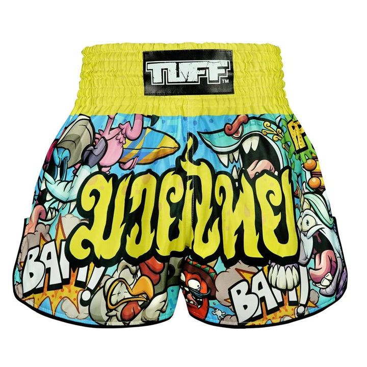 TUFF Kids Muay Thai Shorts Ready To Rumble-TUFF Sport