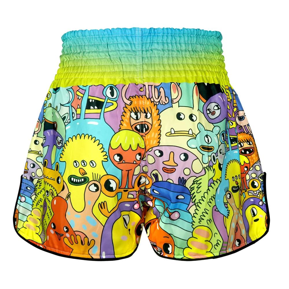 TUFF Kids Muay Thai Shorts We Come In Peace-TUFF Sport