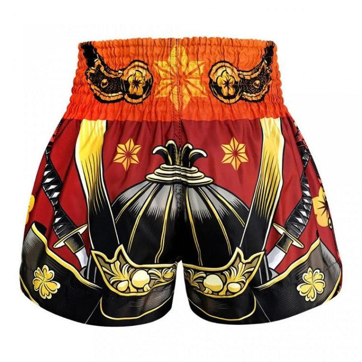TUFF Muay Thai Shorts - Samurai Skull