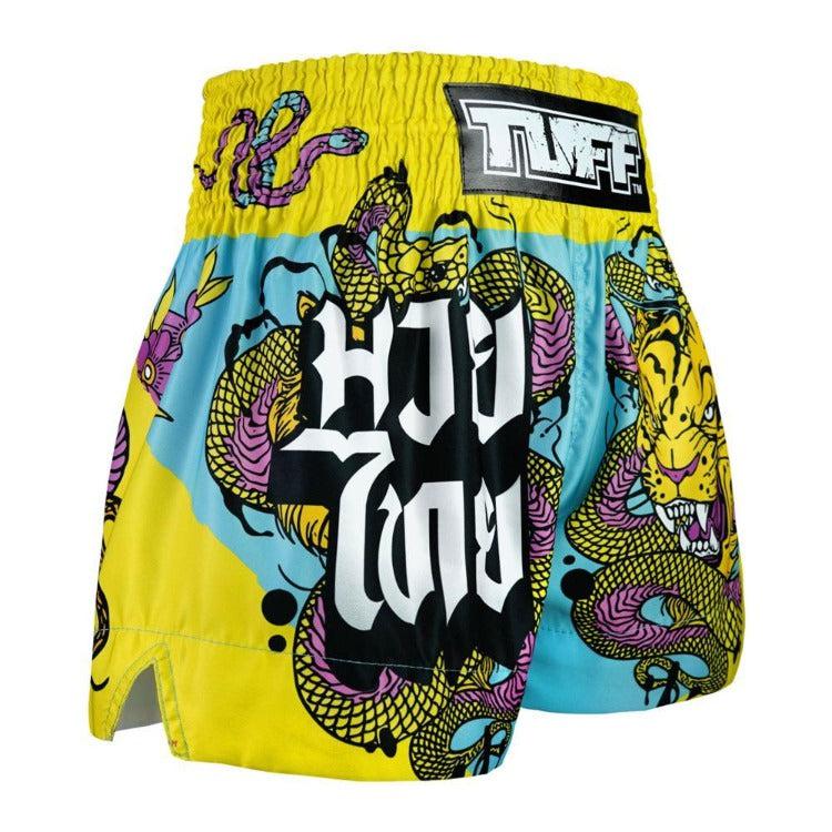TUFF Muay Thai Shorts - Tiger and Python