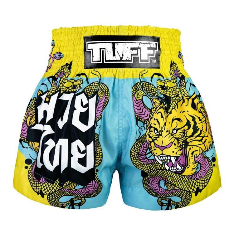 TUFF Muay Thai Shorts - Tiger and Python
