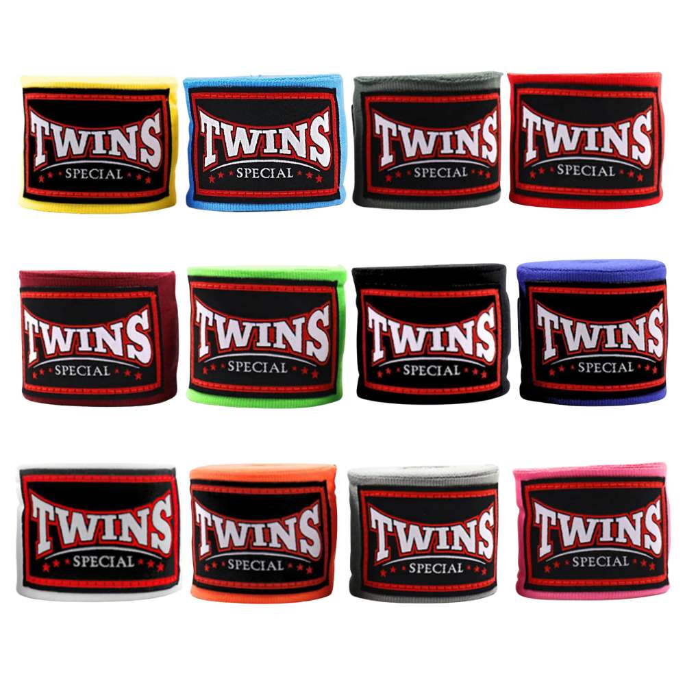Twins 5m Elasticated Hand Wraps-Twins