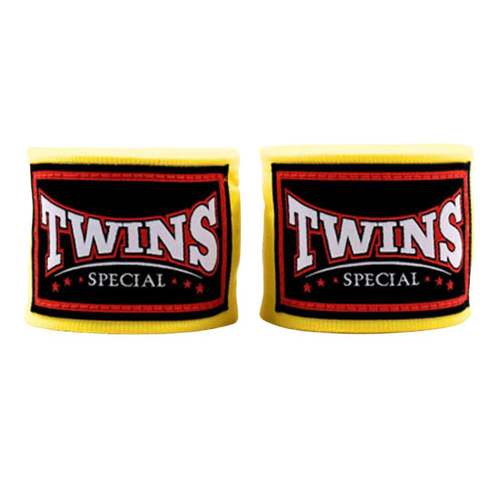Twins 4.5m Elasticated Hand Wraps-Twins