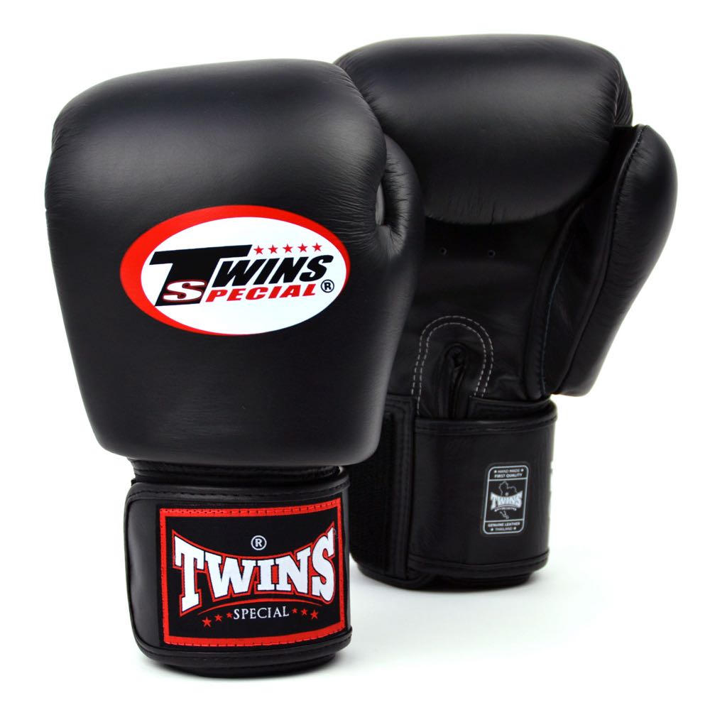 Twins Boxing Gloves - Black-Twins