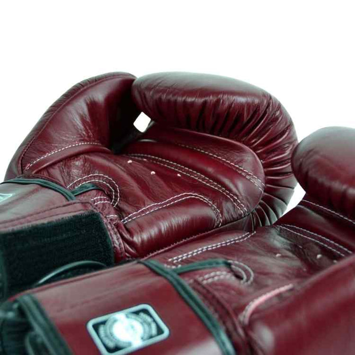 Twins Boxing Gloves - Maroon-FEUK