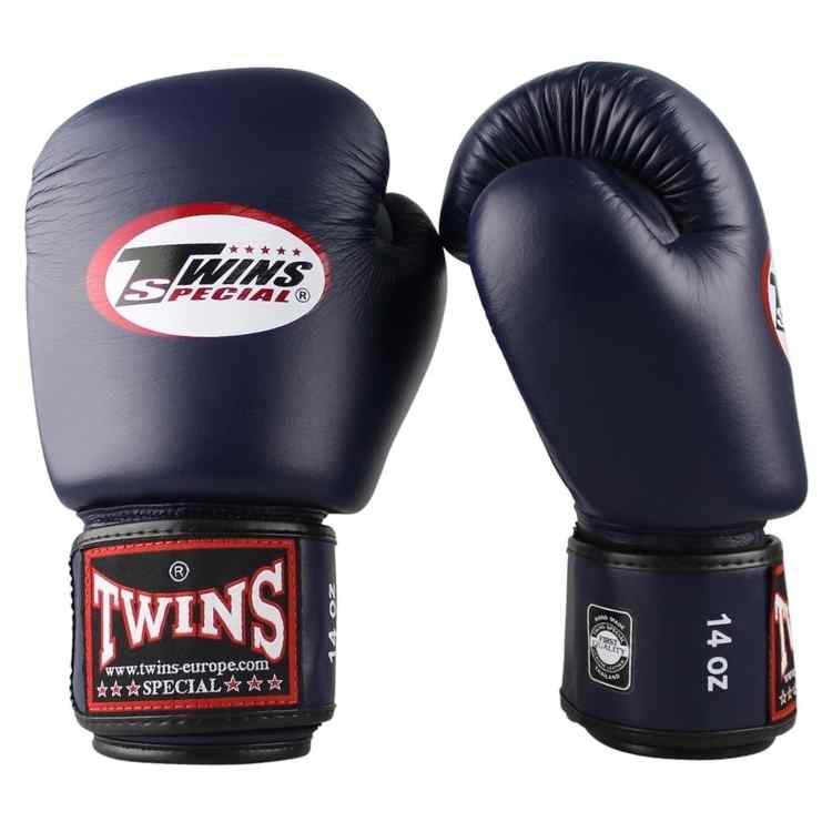 Twins Boxing Gloves - Navy Blue-FEUK