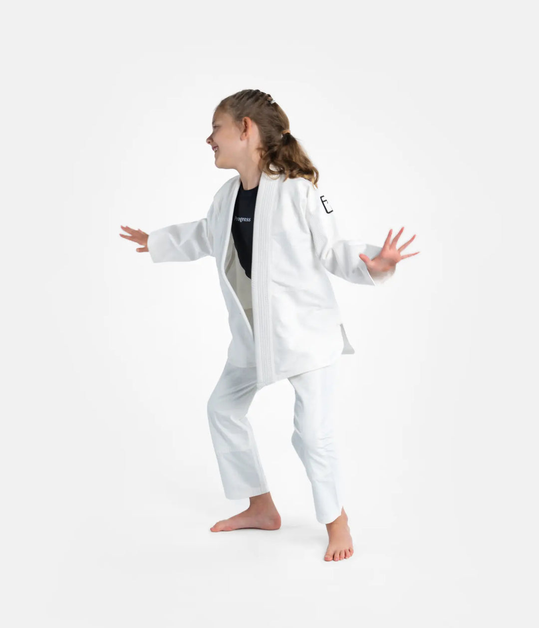 Progress Kids Academy Gi - White-Progress BJJ