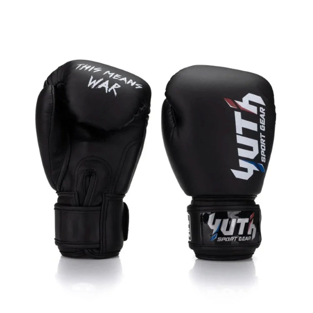 Yuth Kids Boxing Gloves - Black-Yuth