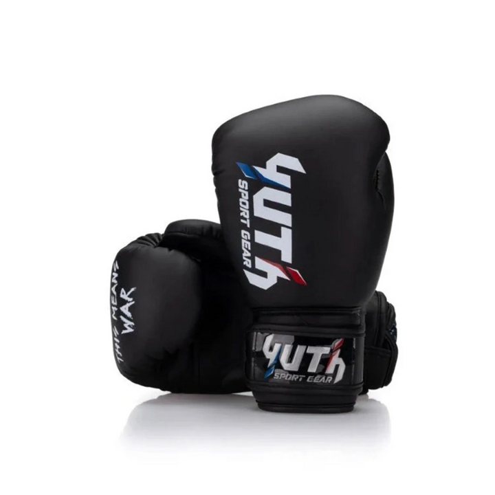 Yuth Kids Boxing Gloves - Black-Yuth
